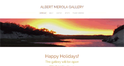 Desktop Screenshot of albertmerolagallery.com